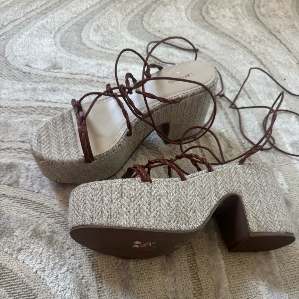 Larroude Coco Platform Sandals - image 2